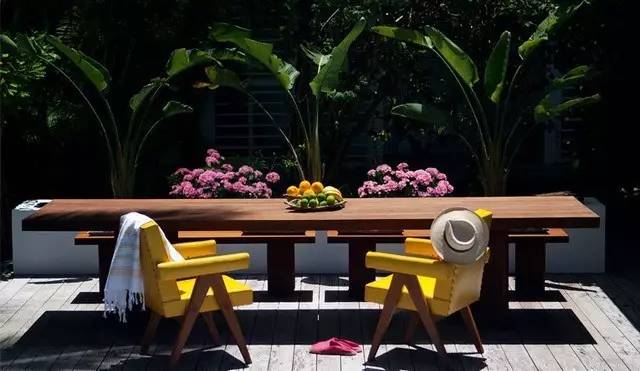 庭院設計，好的院子一定要配上好的家具