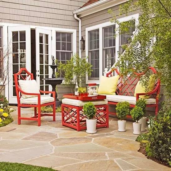 庭院設計，好的院子一定要配上好的家具