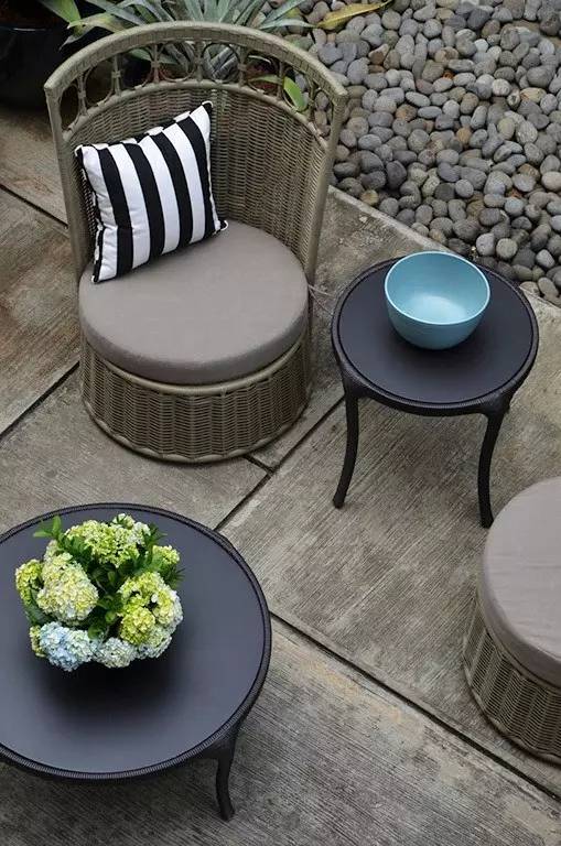 庭院設計，好的院子一定要配上好的家具