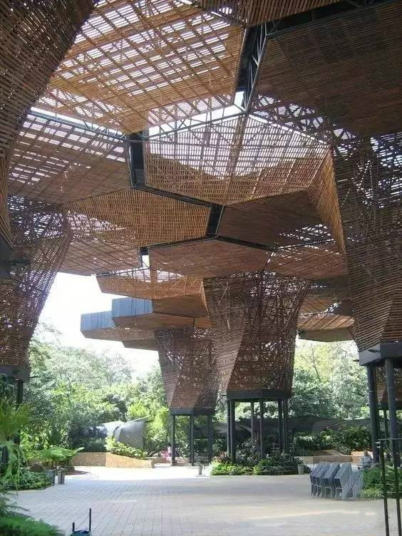 中式裝修設(shè)計(jì)，瘋狂的木頭