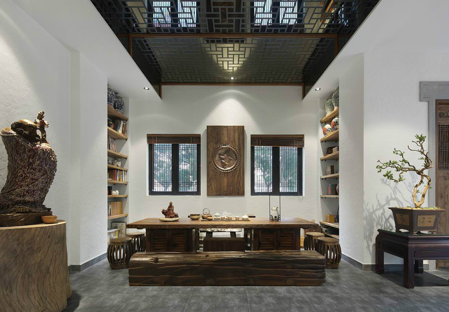 博韻軒會所設(shè)計，禪意東方靜以養(yǎng)性