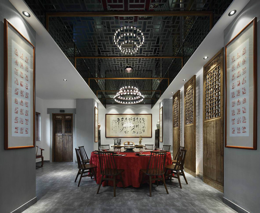 博韻軒會所設(shè)計，禪意東方靜以養(yǎng)性