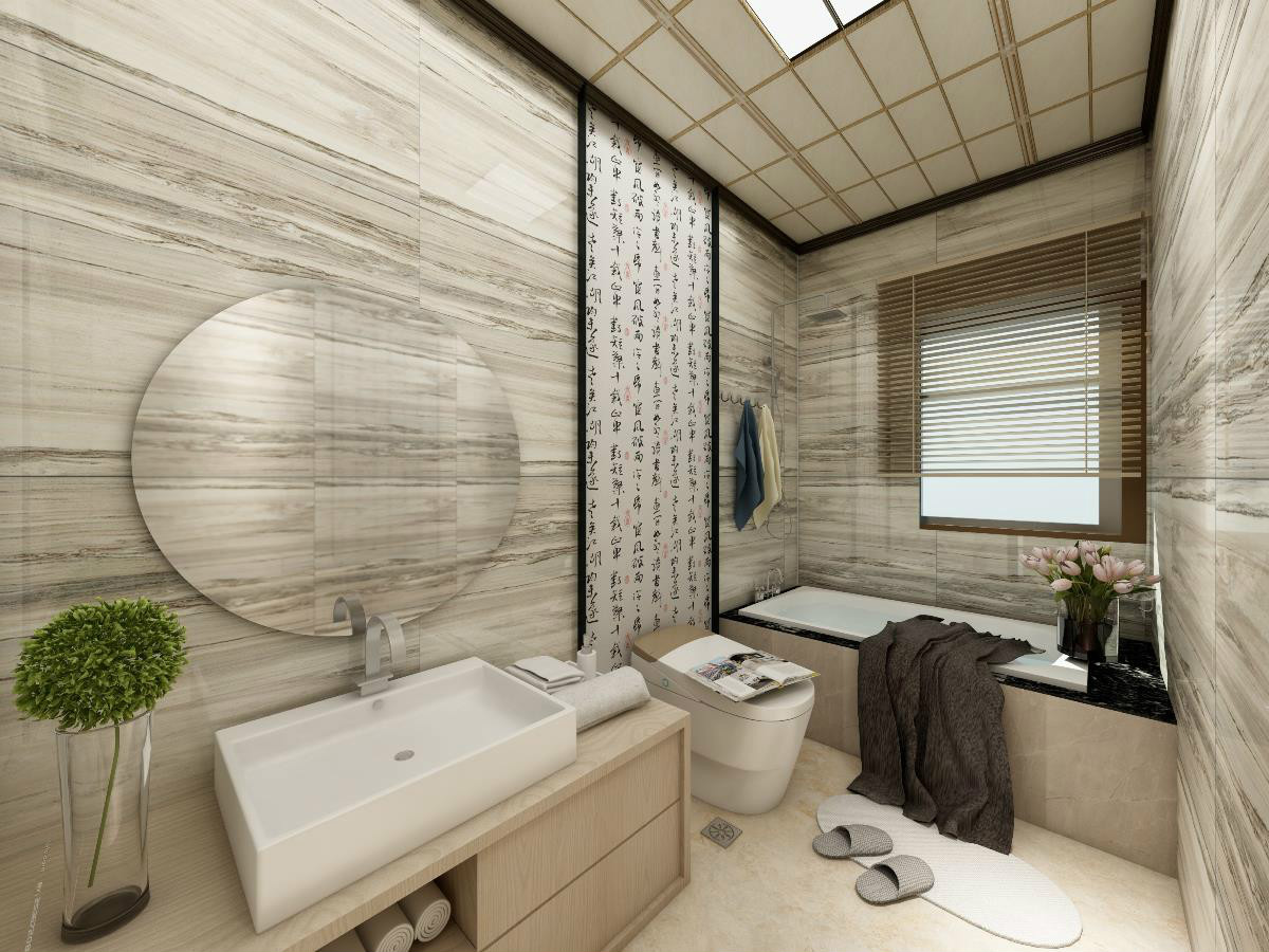 新中式，簡潔大氣的中式裝修