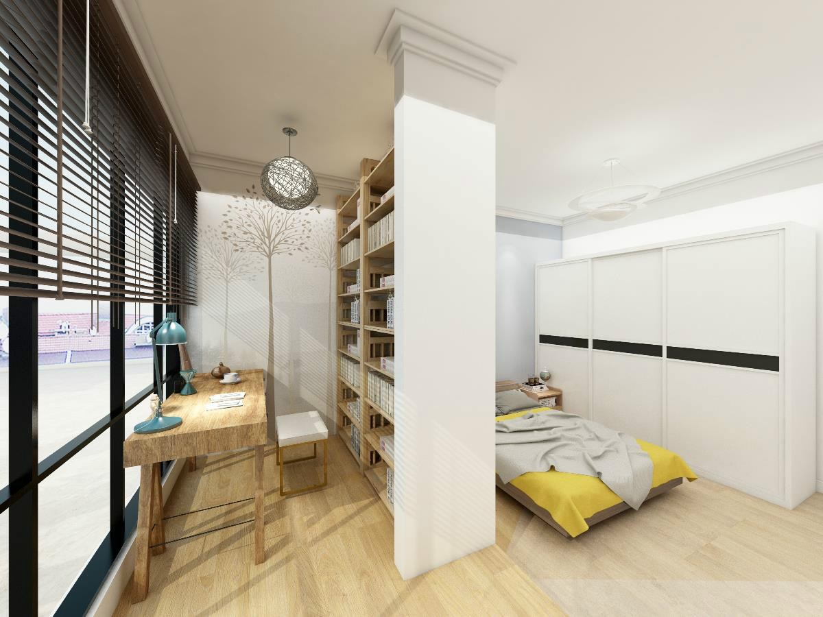 新中式，簡潔大氣的中式裝修