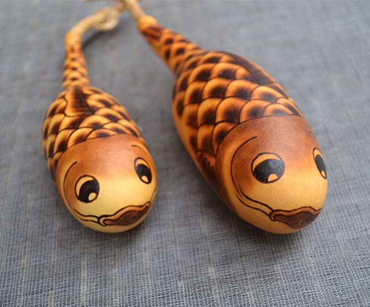 超可愛動(dòng)物手工烙畫葫蘆工藝品