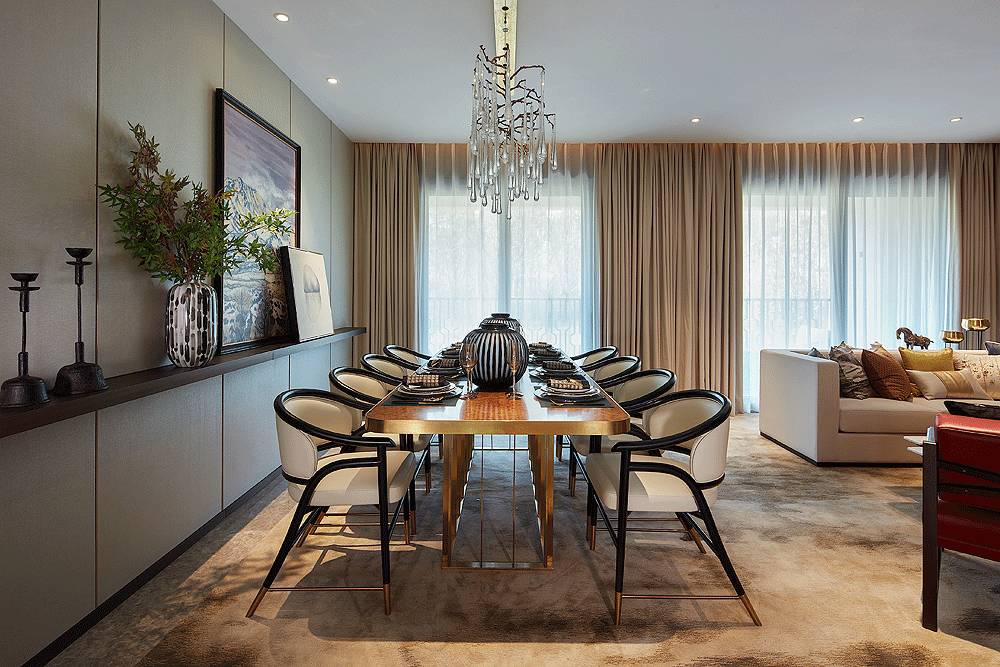 給你想要的理想生活，150㎡新中式樣板間