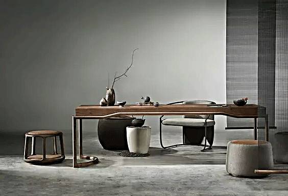 書房和茶室，新中式風(fēng)格的絕佳展現(xiàn)