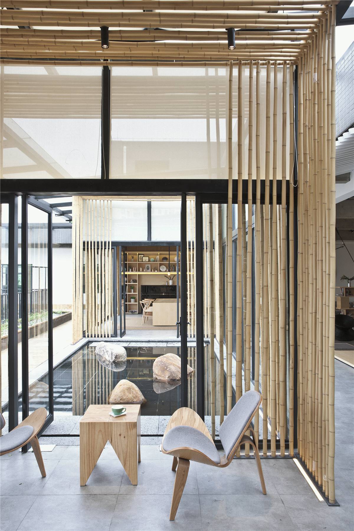 隱于繁華都市間，云初空間新中式裝修設(shè)計