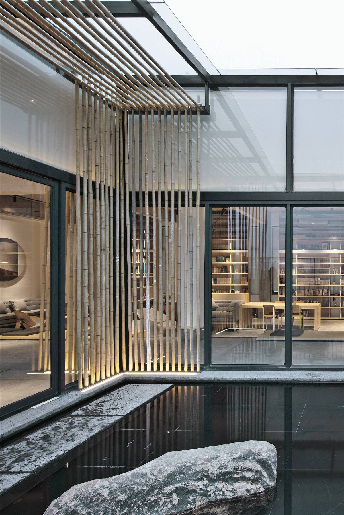 隱于繁華都市間，云初空間新中式裝修設(shè)計(jì)