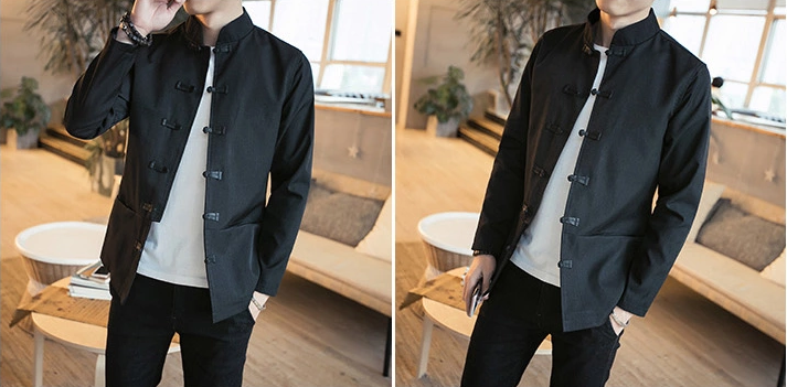 簡潔大氣的傳統(tǒng)家佳樂文學唐裝