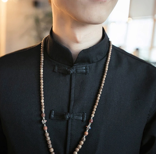 簡潔大氣的傳統(tǒng)家佳樂文學唐裝