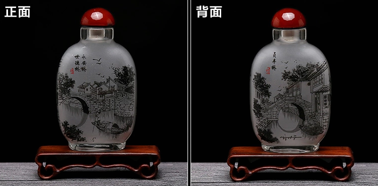 家佳樂(lè)文學(xué)民間傳統(tǒng)手繪內(nèi)畫(huà)圖鼻煙壺