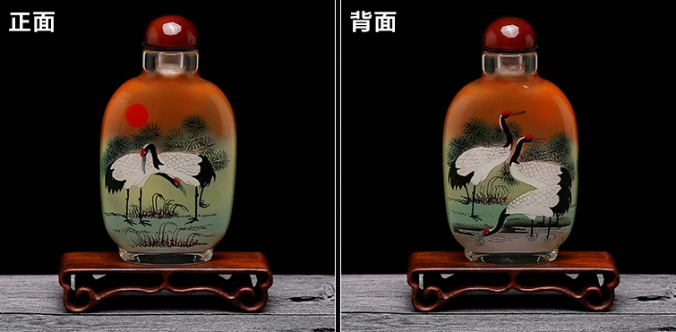 家佳樂文學民間傳統(tǒng)手繪內(nèi)畫圖鼻煙壺