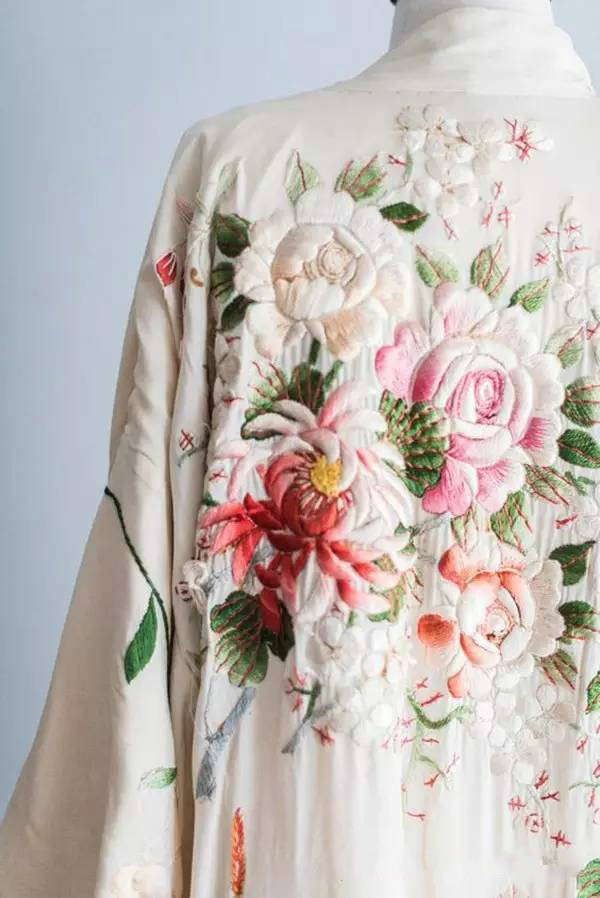 美的讓人無法呼吸，唯美刺繡圖案圖片