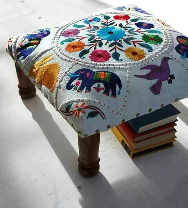 美的讓人無法呼吸，唯美刺繡圖案圖片