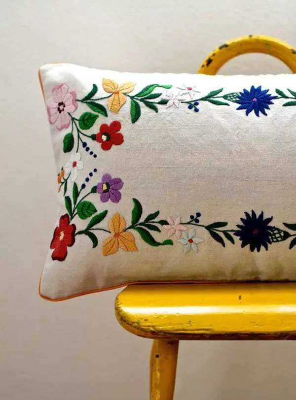 美的讓人無法呼吸，唯美刺繡圖案圖片