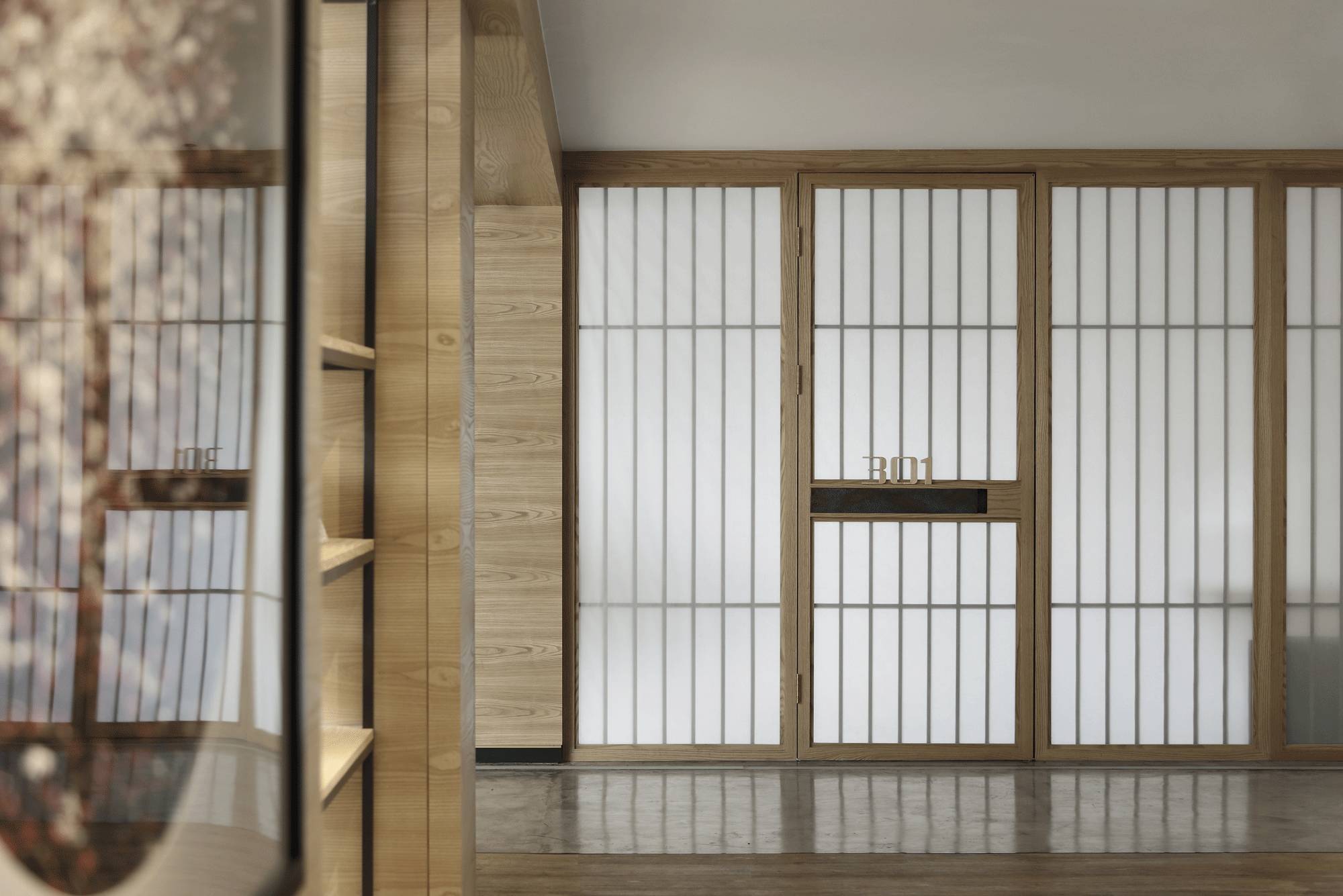 樸素安靜的禪意原木空間，中式裝修造景藝術(shù)