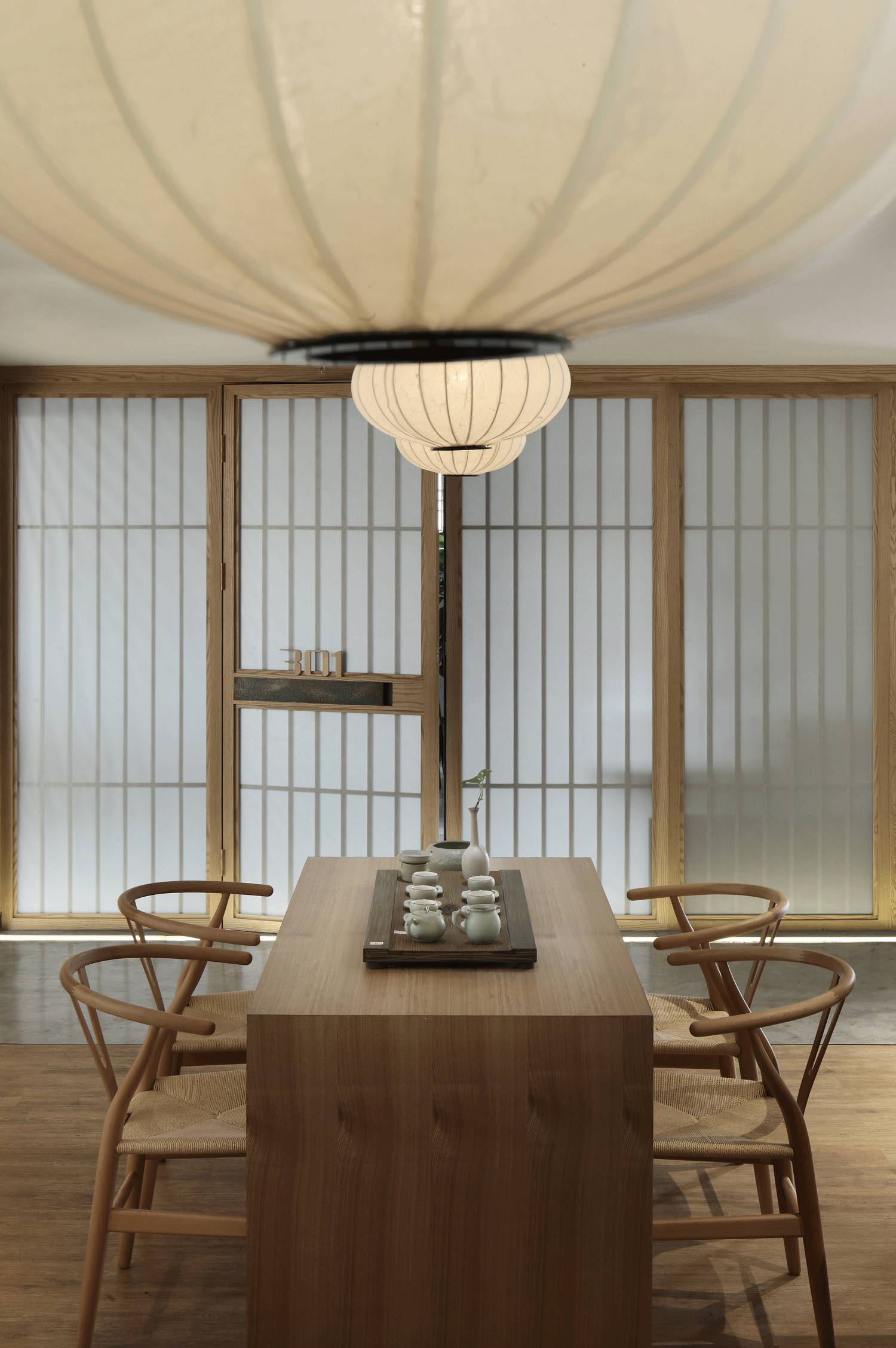 樸素安靜的禪意原木空間，中式裝修造景藝術(shù)