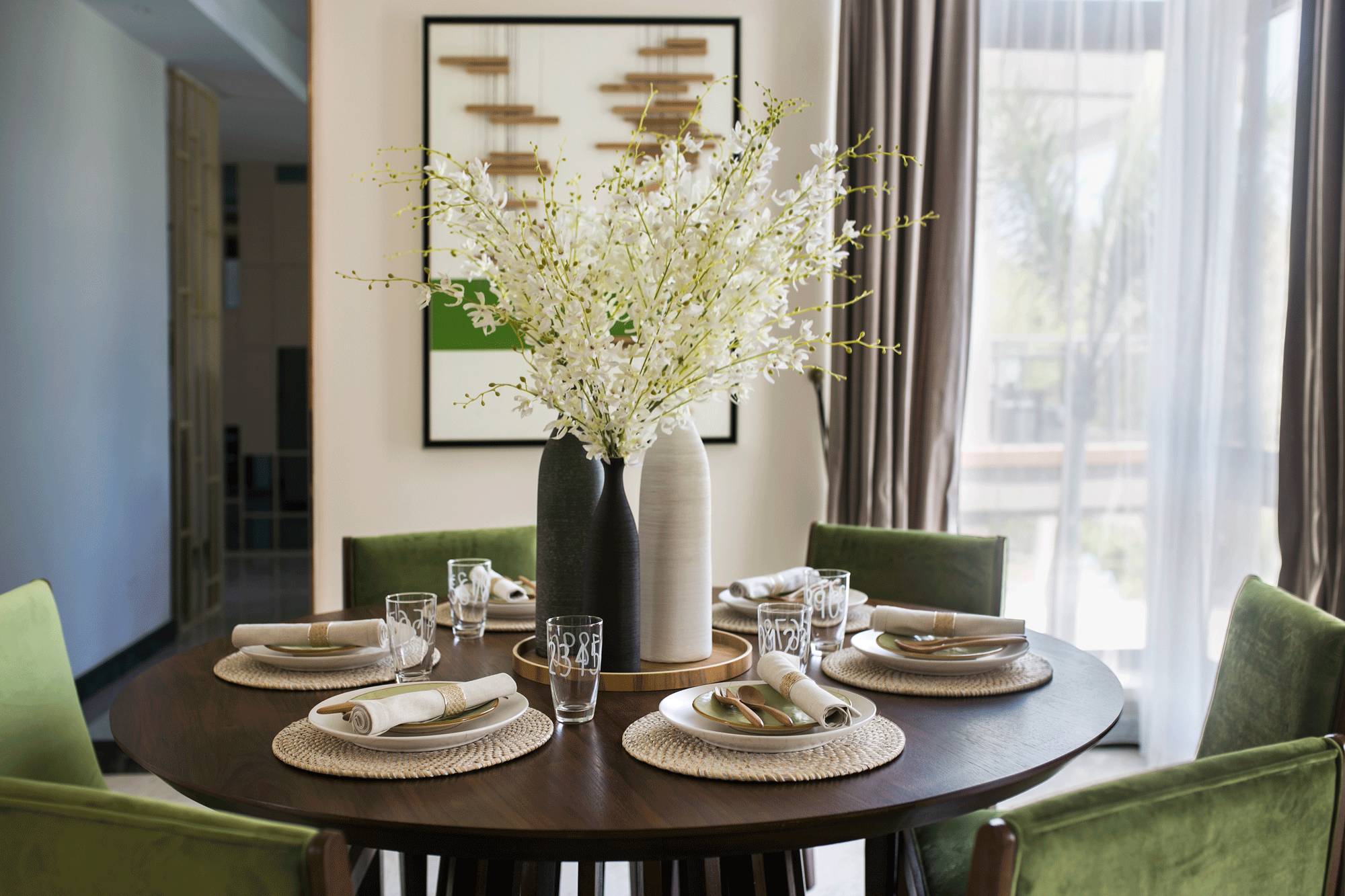 茶·時光的故事，290㎡典雅新中式裝修設計