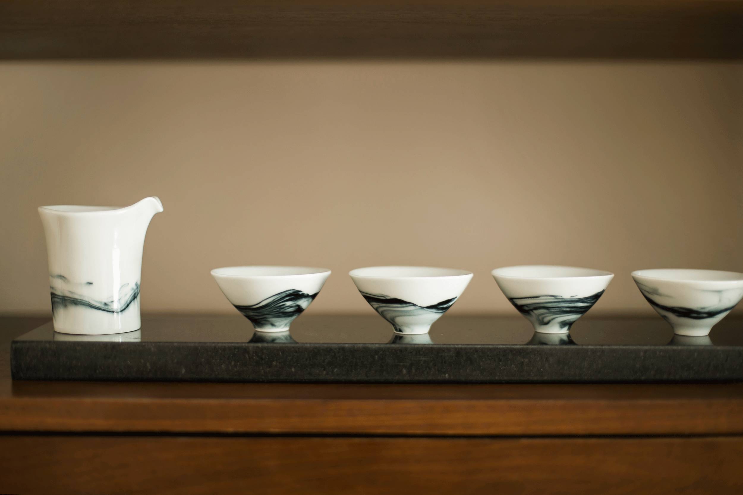 茶·時(shí)光的故事，290㎡典雅新中式裝修設(shè)計(jì)