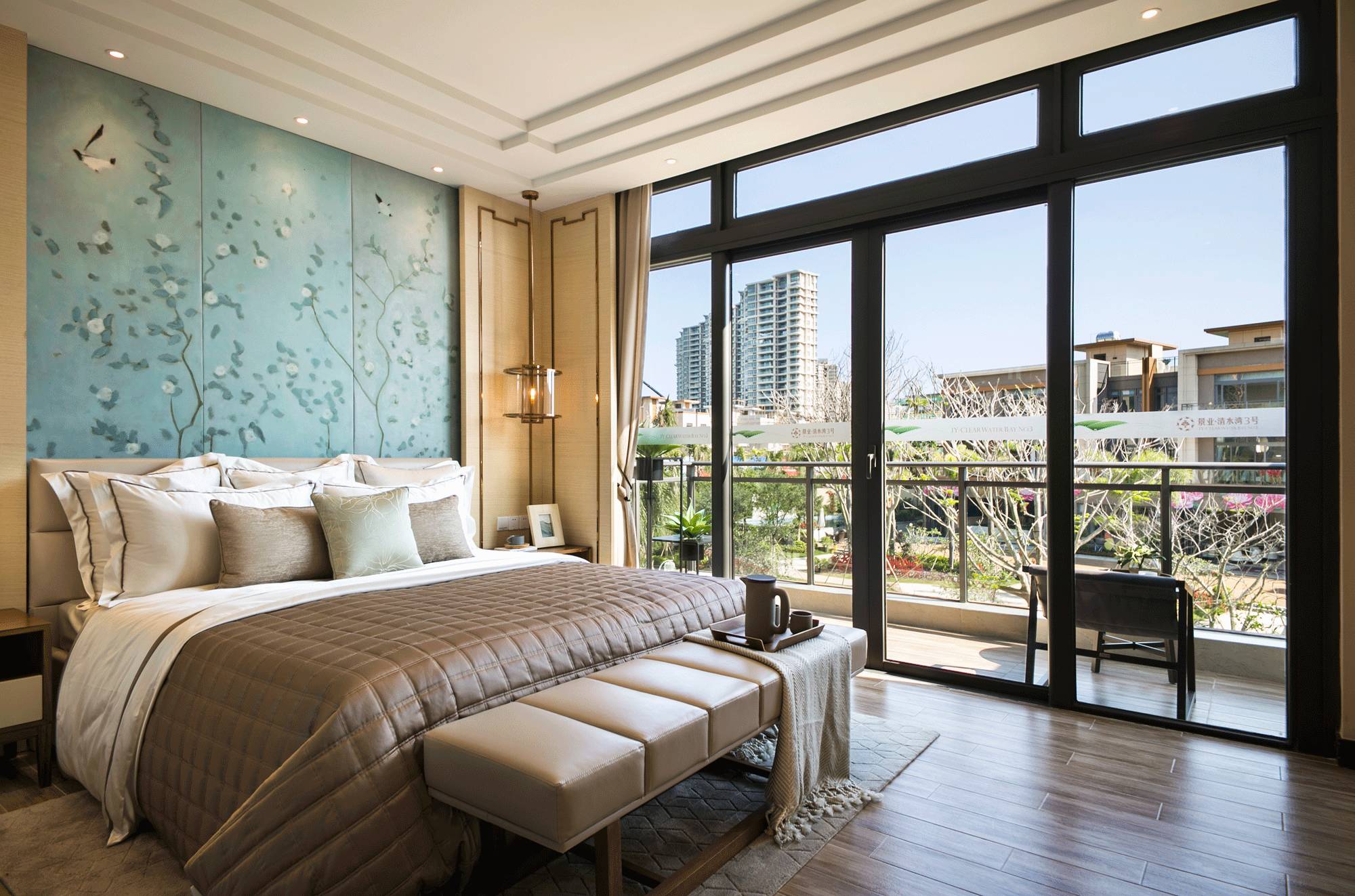 茶·時(shí)光的故事，290㎡典雅新中式裝修設(shè)計(jì)