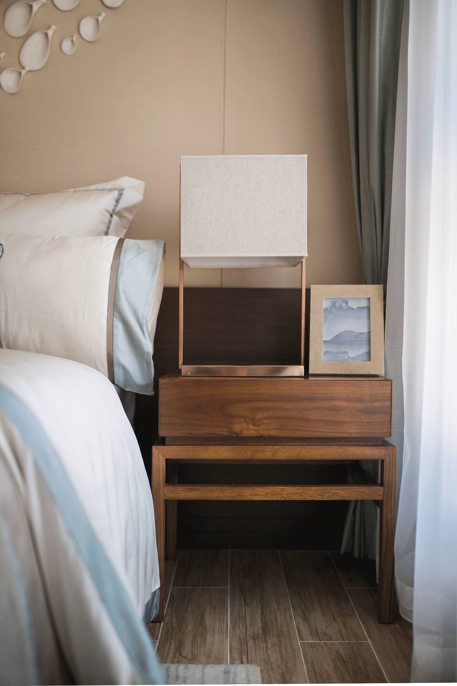 茶·時(shí)光的故事，290㎡典雅新中式裝修設(shè)計(jì)