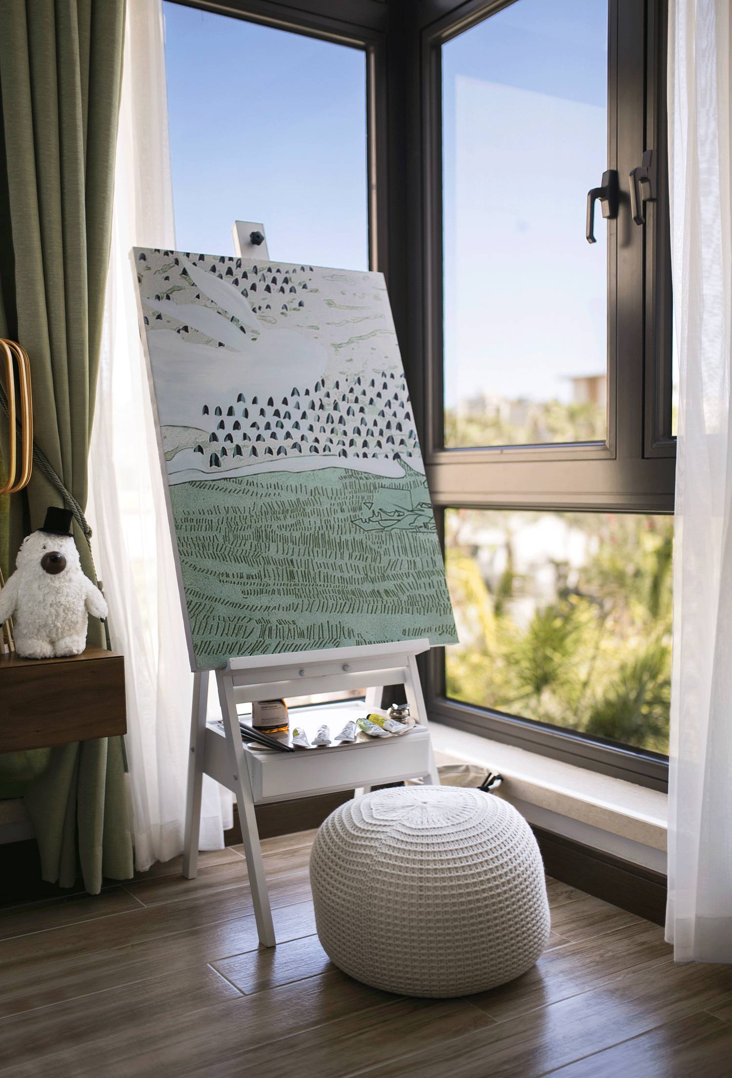 茶·時光的故事，290㎡典雅新中式裝修設(shè)計