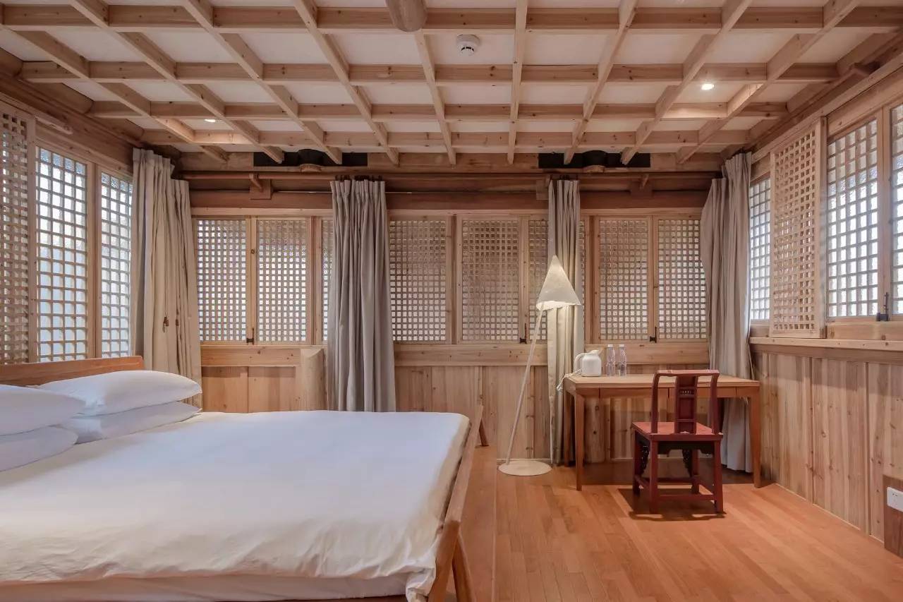 潤舍民宿設計，傳統(tǒng)木結構的運用