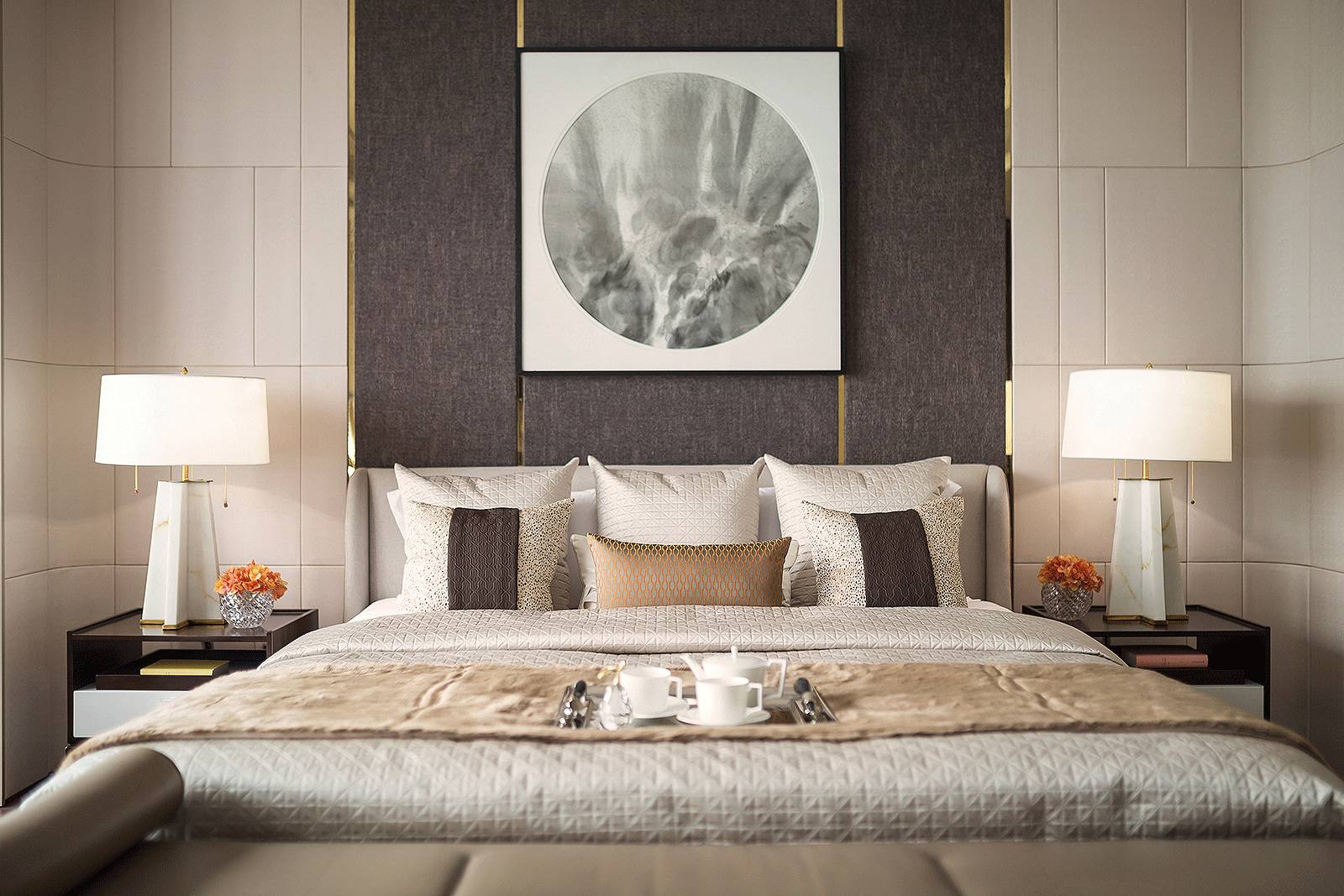 新中式設(shè)計(jì)中，臥室的運(yùn)用與表現(xiàn)