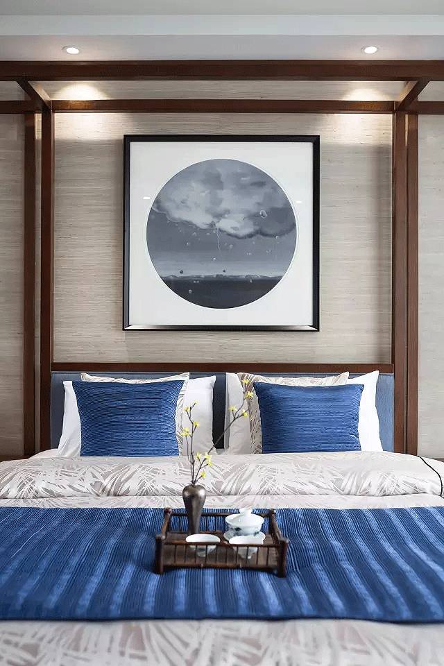 新中式設計中，臥室的運用與表現(xiàn)