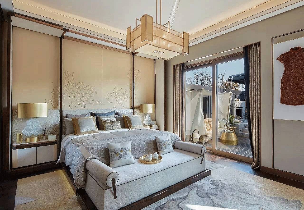 新中式設計中，臥室的運用與表現(xiàn)