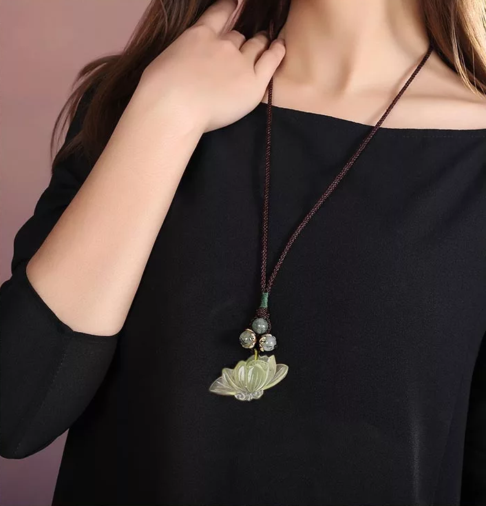 復古典雅的手工項鏈圖片