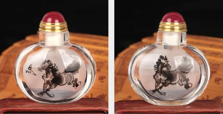 壺里有乾坤，手工內(nèi)畫鼻煙壺