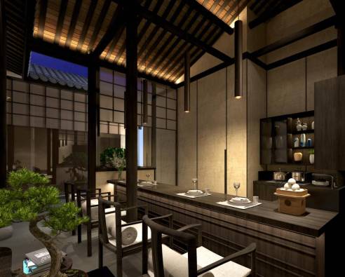 觀芷隱軒，以茶會友的民宿