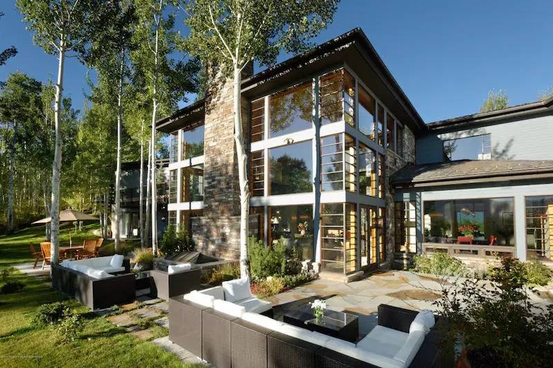 裝修設(shè)計(jì)，用石頭和木材建的豪宅