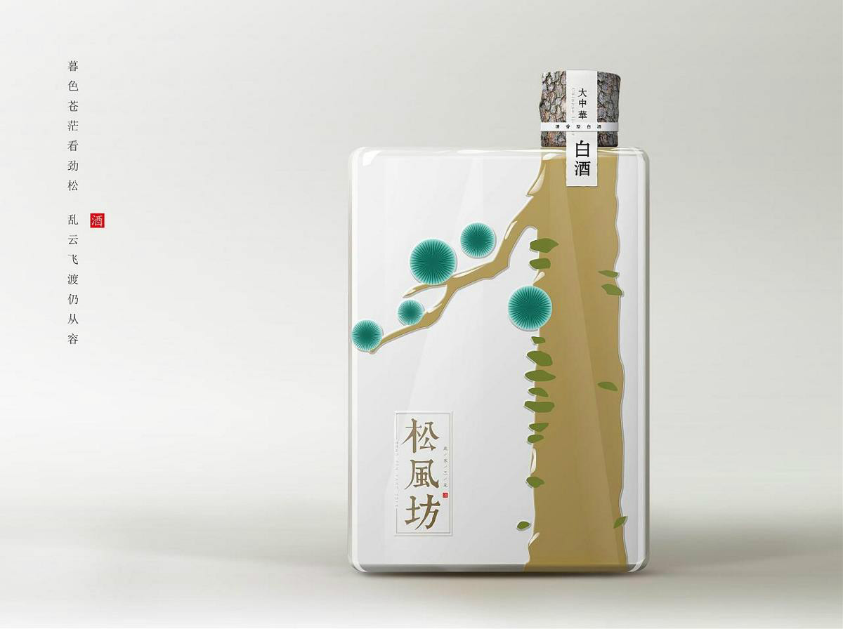 古樸手工《歲寒三友》包裝設計