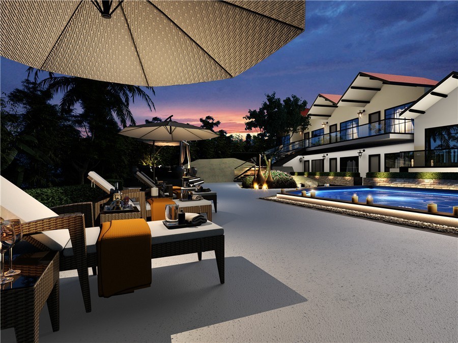 悠然別苑民宿設計，聽海風的聲音