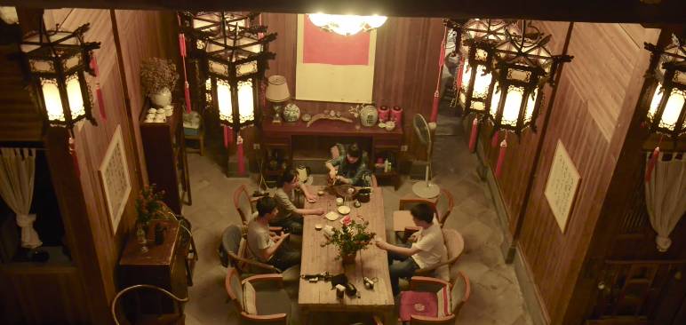 南屏喜舍民宿，從南方飛入徽州白墻灰瓦的歸燕