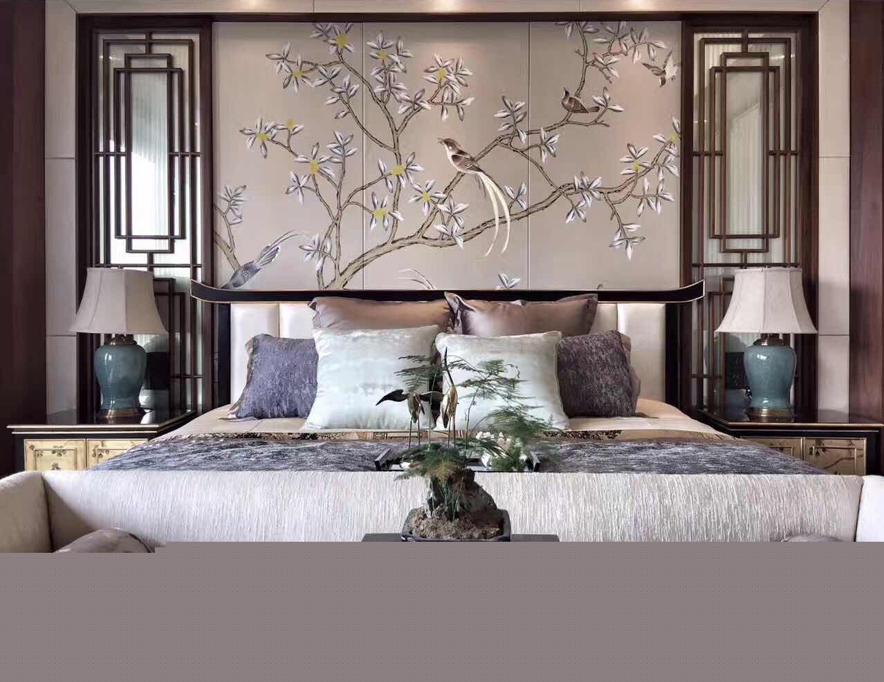 龍光御海天禧別墅樣板房，高端大氣的新中式豪