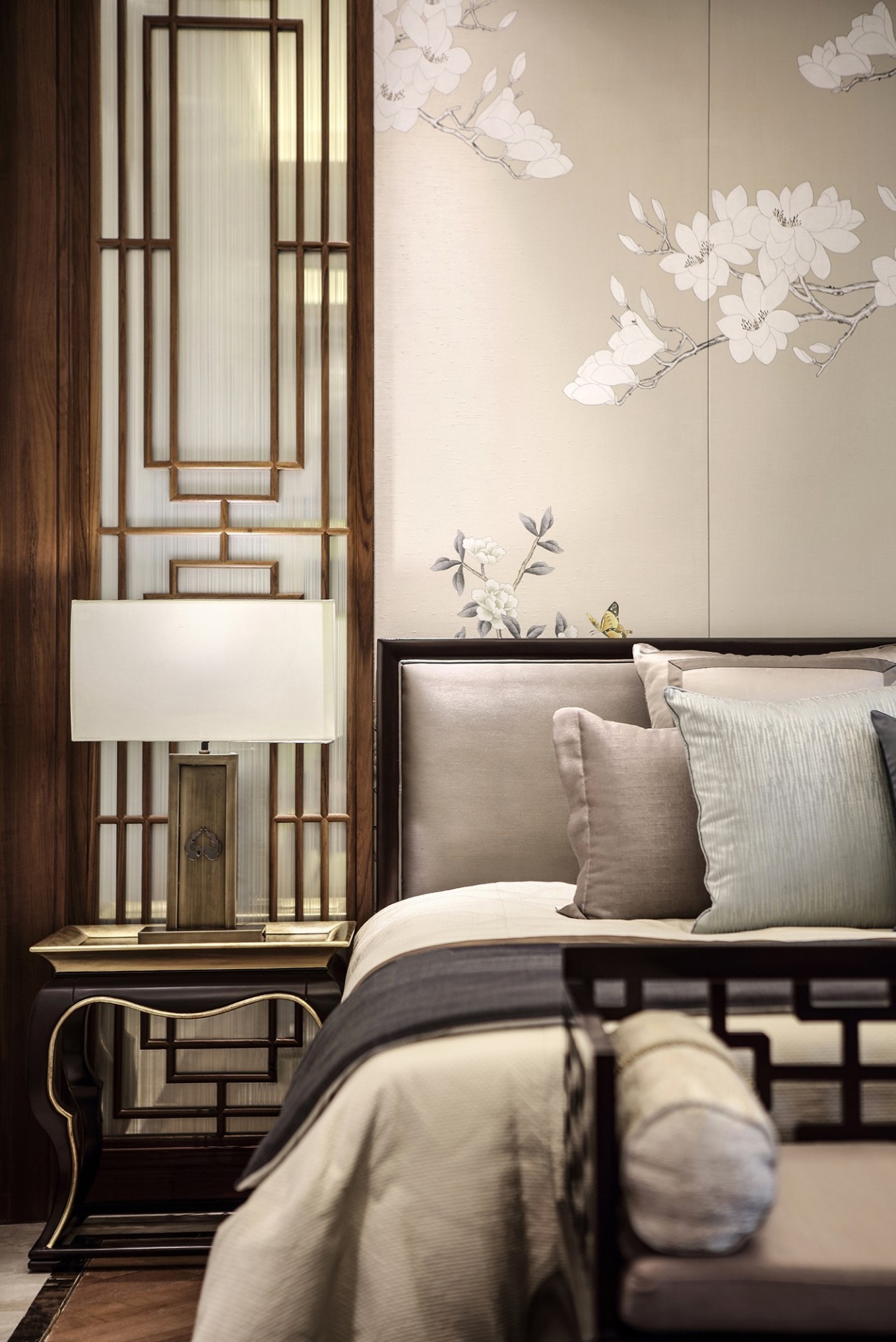 龍光御海天禧別墅樣板房，高端大氣的新中式豪