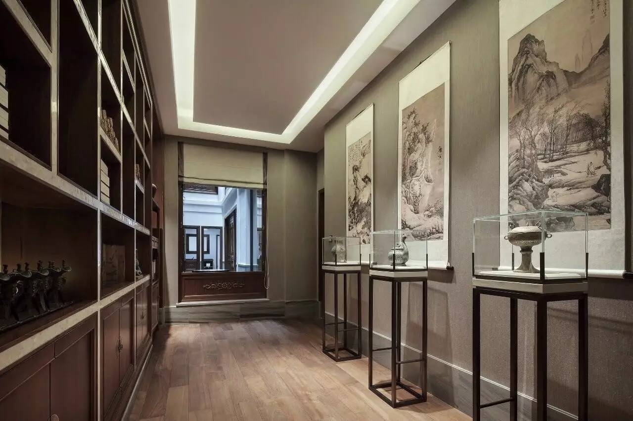 龍光御海天禧別墅樣板房，高端大氣的新中式豪