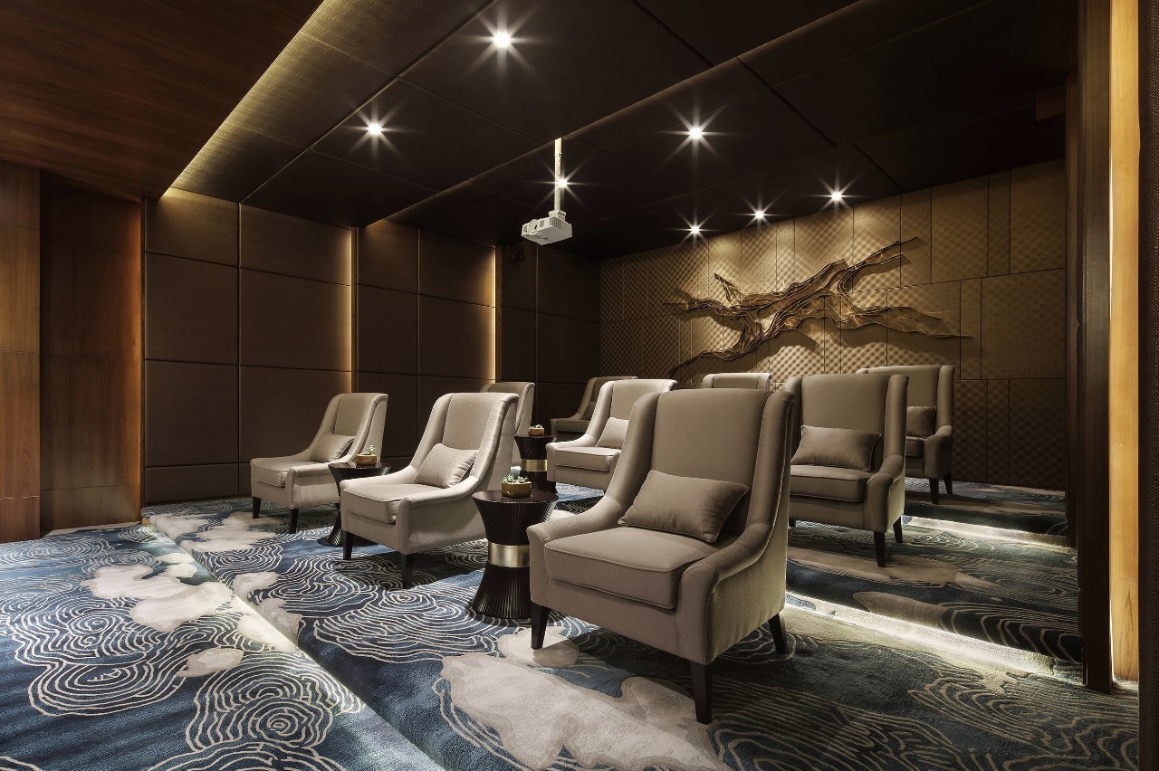 龍光御海天禧別墅樣板房，高端大氣的新中式豪