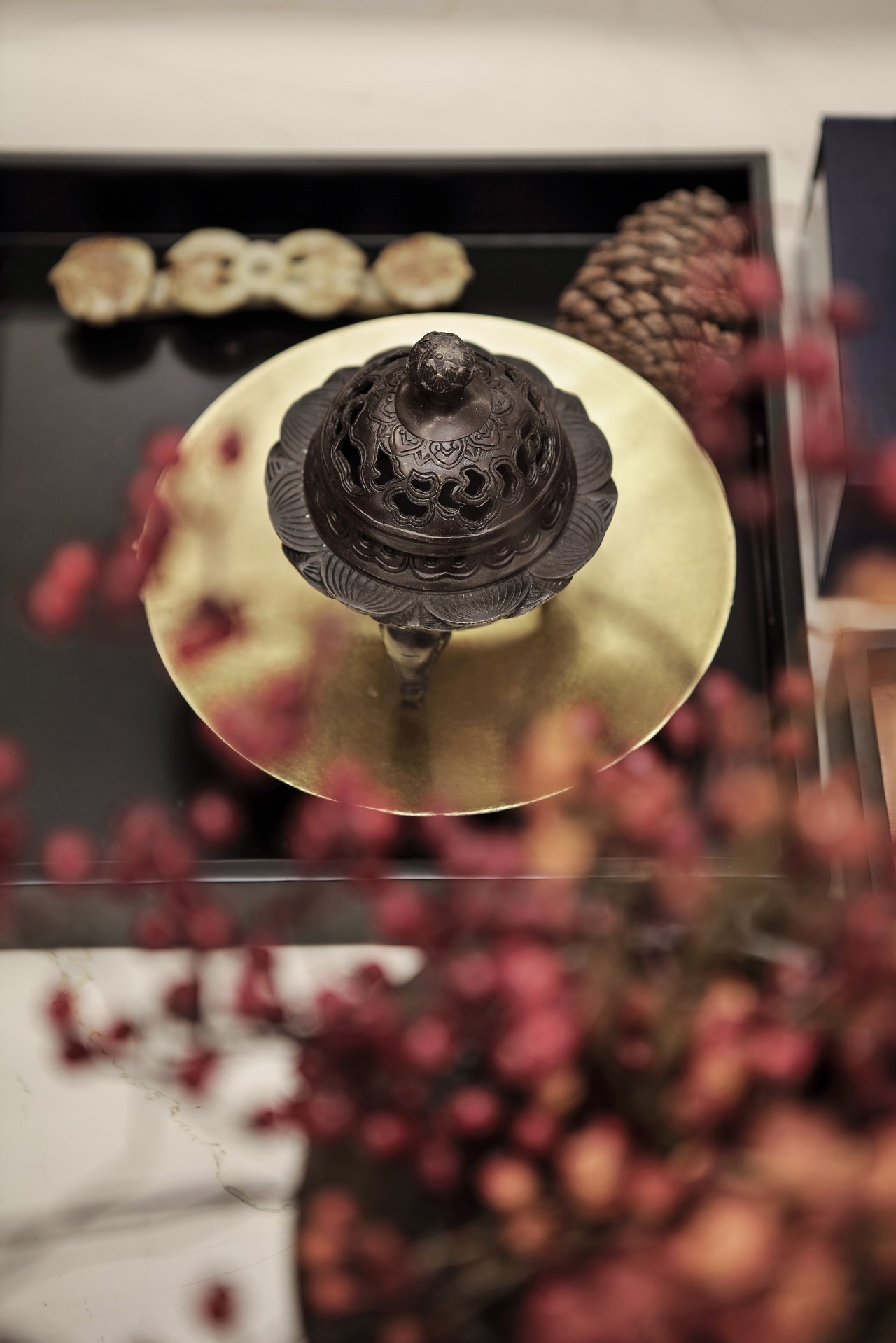 龍光御海天禧別墅樣板房，高端大氣的新中式豪