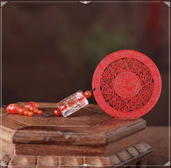 家佳樂文學古典紅色古風金屬小清新書簽