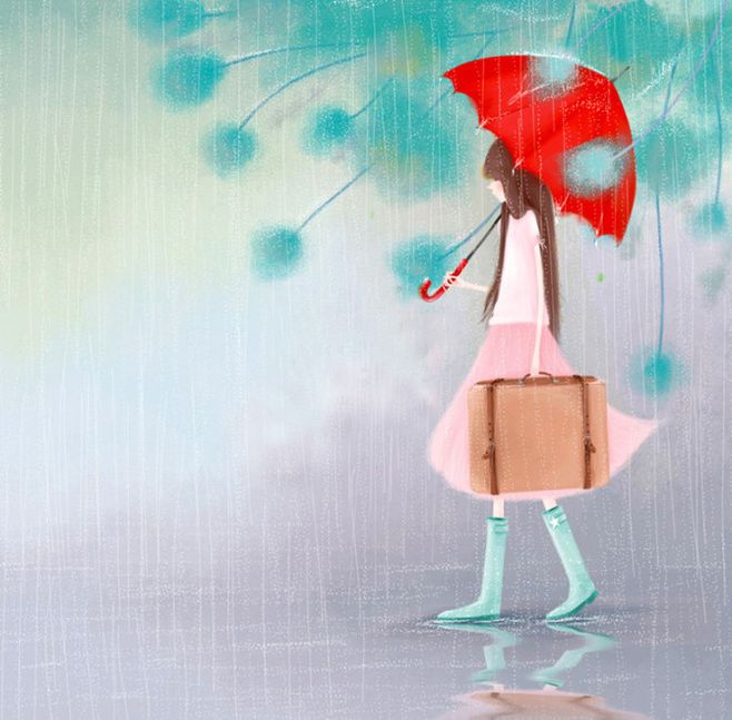 有關雨的唯美古風句子《安仁古鎮(zhèn)逢晨雨》