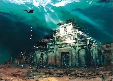 千島湖底水下古城，一筆一畫勾繪故鄉(xiāng)的情懷