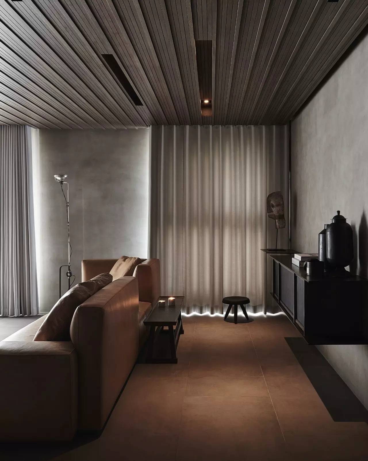 水泥+舊木，締造出具情懷的中式裝修設計