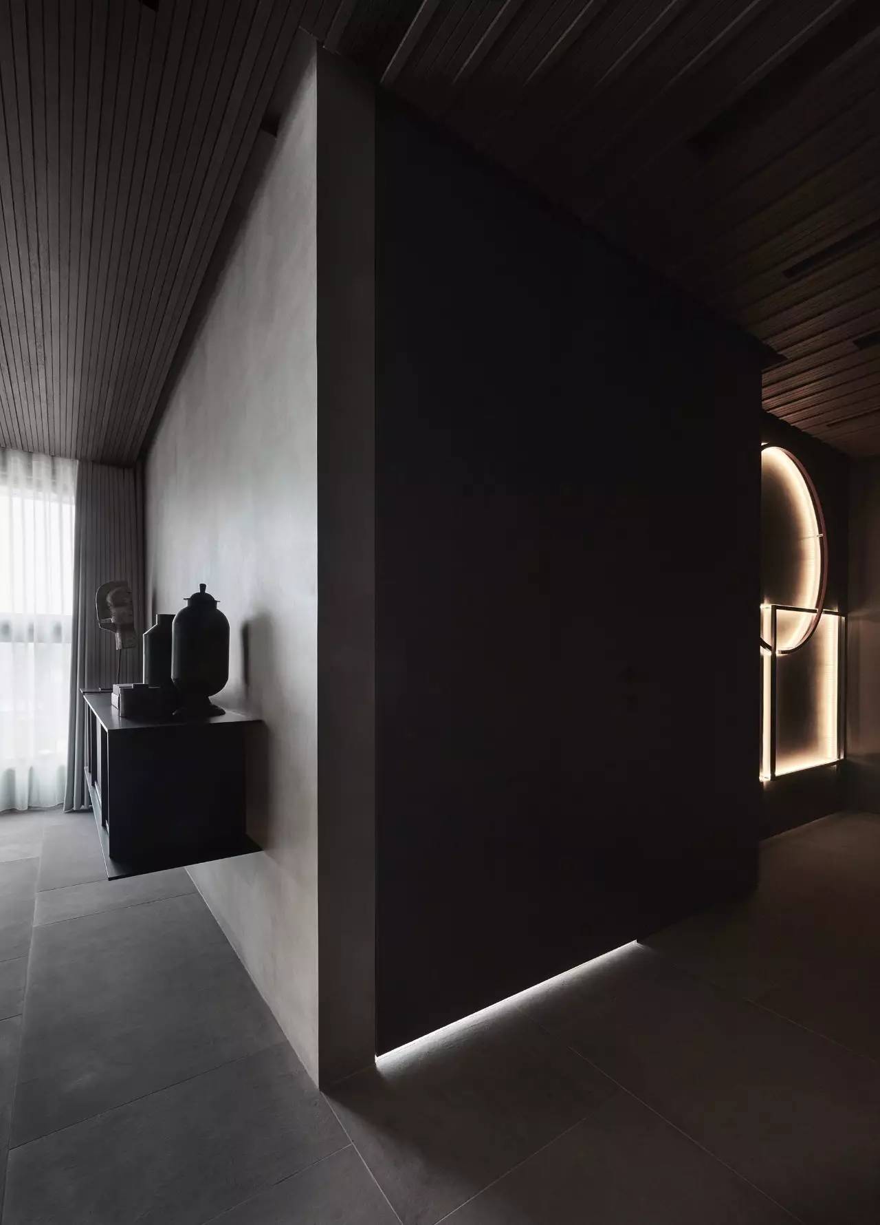 水泥+舊木，締造出具情懷的中式裝修設(shè)計