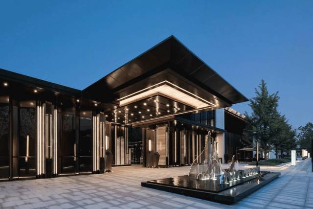 新中式建筑，極簡(jiǎn)宋韻對(duì)中國(guó)山水意境的演繹