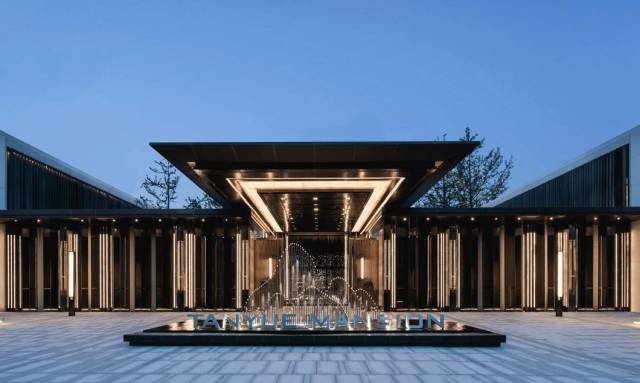 新中式建筑，極簡(jiǎn)宋韻對(duì)中國(guó)山水意境的演繹